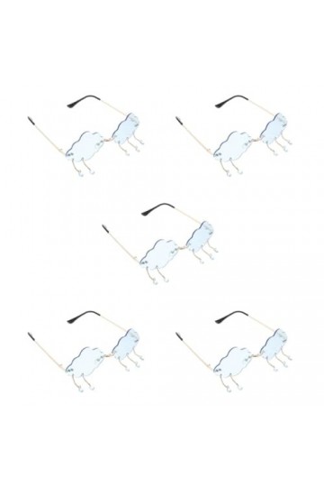 Didiseaon 5 Pièces Des Lunettes De Soleil Lunettes De Soleil Pour Femmes Lunettes De Soleil Tendance Pour Femmes Jolies Lunet