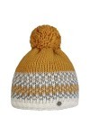 Lierys Bonnet à Pompon Domano Femme/Homme - Made in Germany Beanie pour lhiver avec Doublure, Doublure Automne-Hiver - Taill