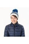 Lierys Bonnet à Pompon Domano Femme/Homme - Made in Germany Beanie pour lhiver avec Doublure, Doublure Automne-Hiver - Taill
