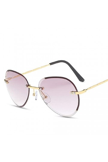 EkeNoz Femmes sans monture plage fête en plein air vacances lunettes de soleil à la mode banlieue Shopping lunettes de soleil