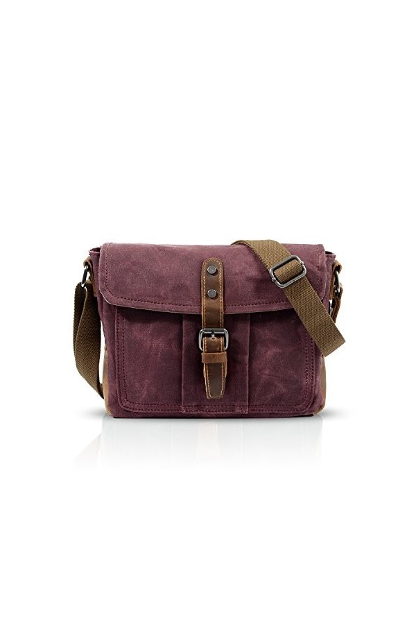 FANDARE New Sac à Bandoulière Ordinateur Portable 7.9 Pouces Envelope Bag Hommes Commerce Voyage Multifonctionnel Envelope Cr