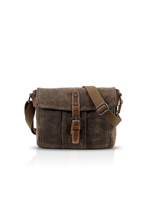 FANDARE New Sac à Bandoulière Ordinateur Portable 7.9 Pouces Envelope Bag Hommes Commerce Voyage Multifonctionnel Envelope Cr