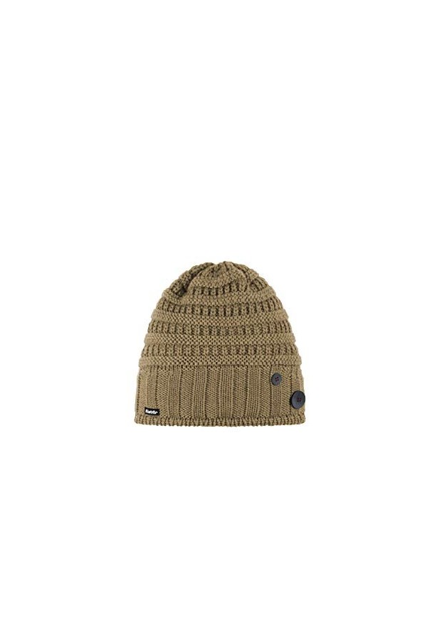 Eisbär Cullen Os Mü Bonnet, Beige, Taille Unique Femme