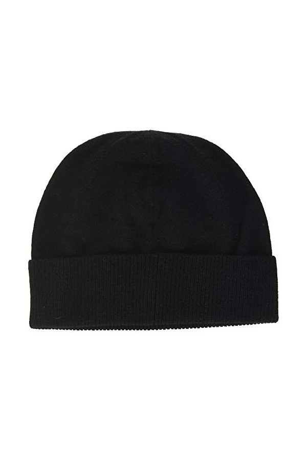 United Colors of Benetton Z6ERJ Berretto Bonnet pour Femme, Noir Nero 100 , Taille unique