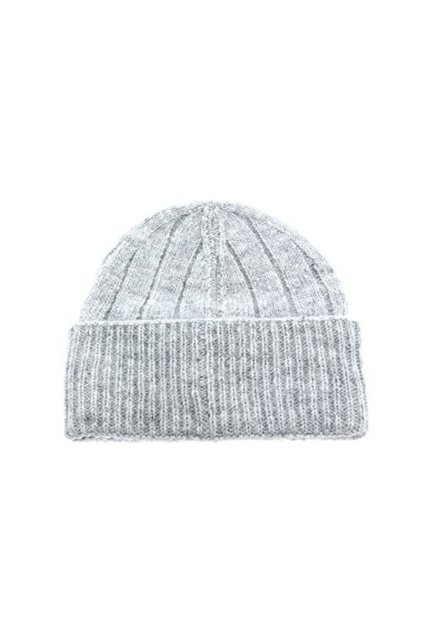 Tommy Hilfiger TH Timeless Hat Knitted Hat Gris clair, Gris clair., taille unique