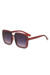 Lunettes de soleil carrées for femmes, plage, vacances en plein air, mode, Shopping, sport, cadeau Color : E, Size : 1 