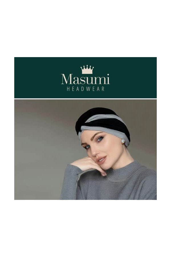 MASUMI Bonnet en coton pour femme contre la perte de cheveux, couvre-chef chimiothérapie pour femme, couvre-chef contre le ca