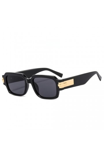 Lunettes de Soleil pour Femmes Lunettes de Soleil carrées Petites Lunettes de Soleil rectangulaires rétro Hommes UV400 dégrad