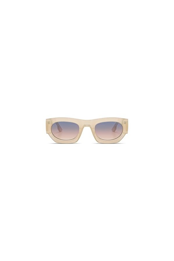 KOMONO Alpha Daffodil Lunettes de soleil unisexes Ovales en Bio-Nylon pour homme et femme avec protection UV et verres résist