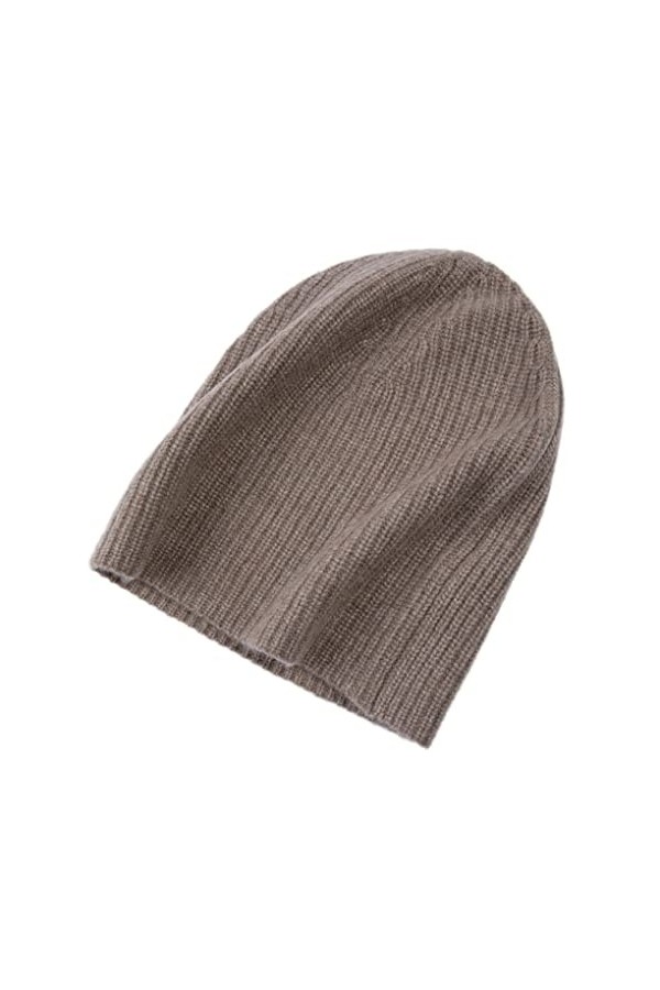 prettystern Bonnet tricoté chapeau Pure Cachemire Cashmere Unisex One-size Beanie - Nior