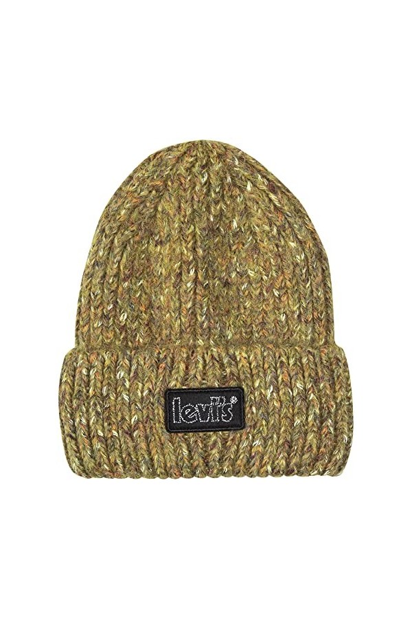 Levis Femme Womens Chunky Beanie Hat, REGULAR BLACK, Taille unique EU