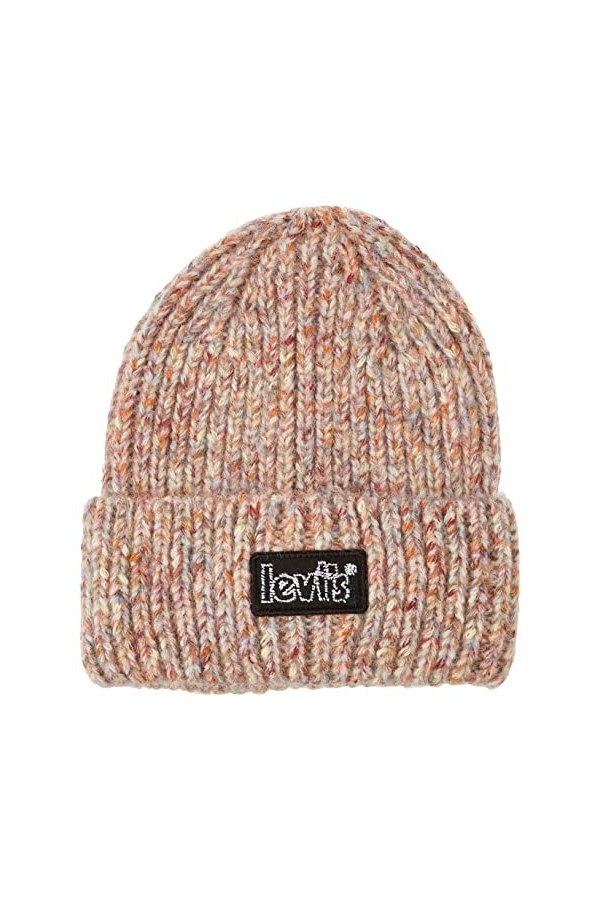 Levis Femme Womens Chunky Beanie Hat, REGULAR BLACK, Taille unique EU