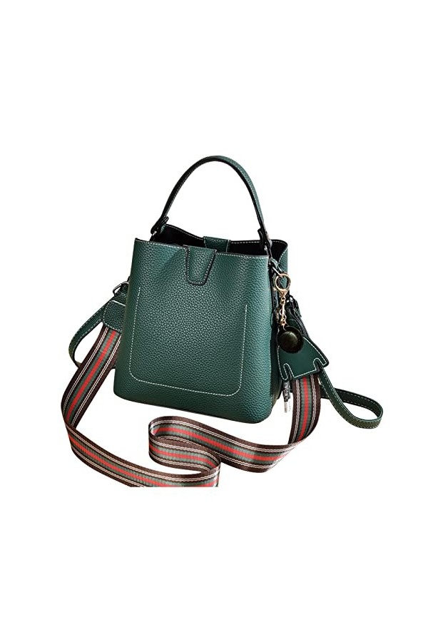 FANDARE Sac à Main Femme Sac portés épaule Étanche Sacs à Bandoulière PU Cuir Sac Messager Sac Fourre Sacoche pour Voyage Tra