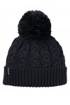 Burton Femme Zippy Fleece-lined Bonnet, True Black, Taille unique EU