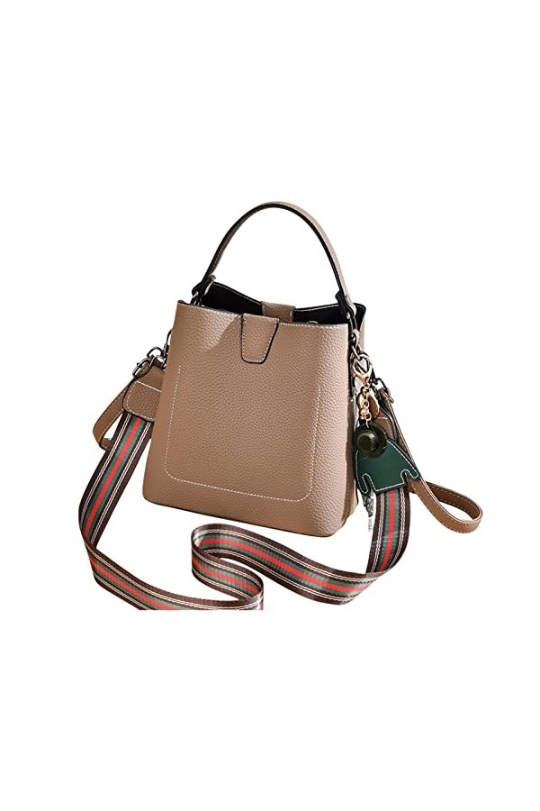 FANDARE Sac à Main Femme Sac portés épaule Étanche Sacs à Bandoulière PU Cuir Sac Messager Sac Fourre Sacoche pour Voyage Tra