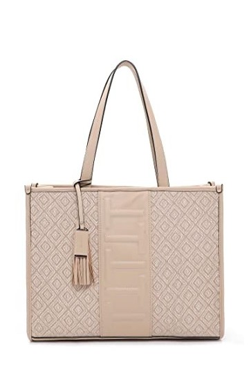 Tamaris cabas Lolita 32340 femmes sacs à main mélange de motifs beige 400