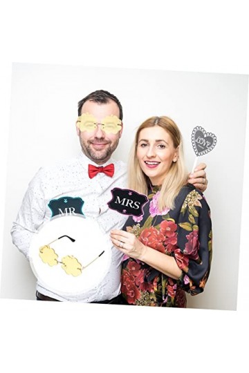 USHOBE 5 Paires De Lunettes De Soleil Lunettes Sans Monture Des Années 90 Rétro Lunettes Disco En Forme De Nuage Sans Monture