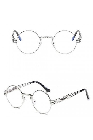WANGOLK Lunettes de soleil yeux de chat femmes lunettes réfléchissantes en métal vintage pour femmes miroir rétro, 11, taille