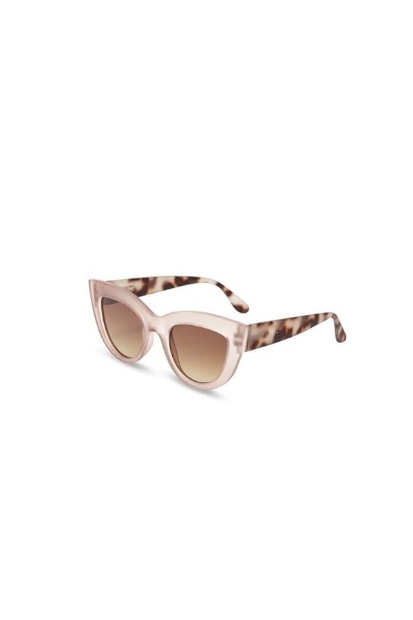 Lunettes de soleil OKKIA Claudia Big Cat Eye Rose Havana