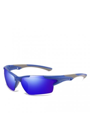 Lunettes de Soleil Hommes Femmes Lunettes de Soleil de Sport Lunettes Anti-poussière Classique Dazzle Couleur Film Conduite P