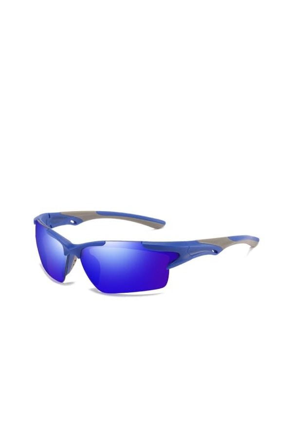 Lunettes de Soleil Hommes Femmes Lunettes de Soleil de Sport Lunettes Anti-poussière Classique Dazzle Couleur Film Conduite P