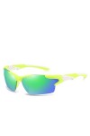 Lunettes de Soleil Hommes Femmes Lunettes de Soleil de Sport Lunettes Anti-poussière Classique Dazzle Couleur Film Conduite P