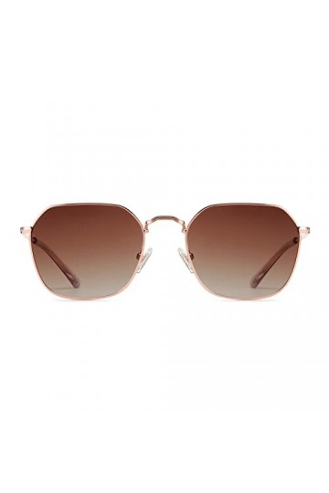 VIVIENFANG Lunettes de soleil aviateur classiques polarisées hexagonales carrées pour femmes et hommes, lunettes de soleil po