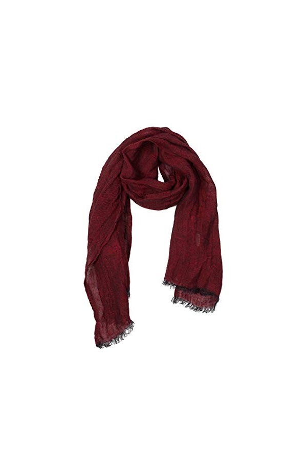 LUSIES LINEN Écharpe 100% lin - Foulard pour femmes et hommes - Légère