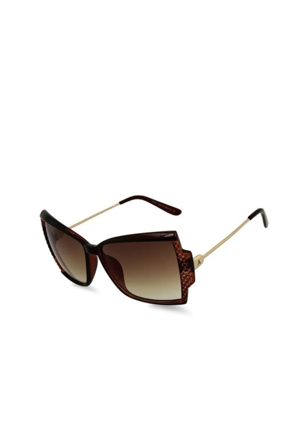 HPIRME Lunettes de soleil carrées pour femmes, grande monture, nuances dégradées, lunettes de soleil surdimensionnées UV400,1