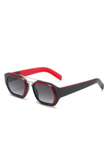 SUYGGCK Lunettes de Soleil Lunettes De Soleil De La Tendance Carrée des Femmes Conduisant des Lunettes De Soleil Uv400-C4