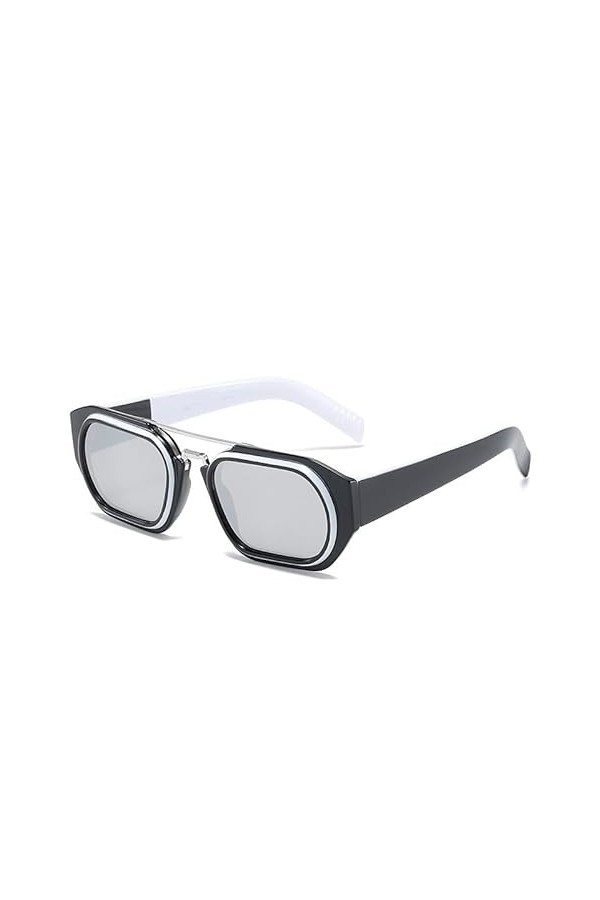 SUYGGCK Lunettes de Soleil Lunettes De Soleil De La Tendance Carrée des Femmes Conduisant des Lunettes De Soleil Uv400-C4