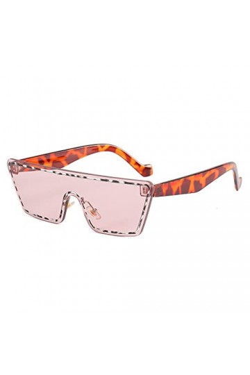 Lunettes de soleil carrées sans monture Femmes Hommes Oversize Rétro Rectangle Lunettes Big Shades Femme UV400 Lunettes de so