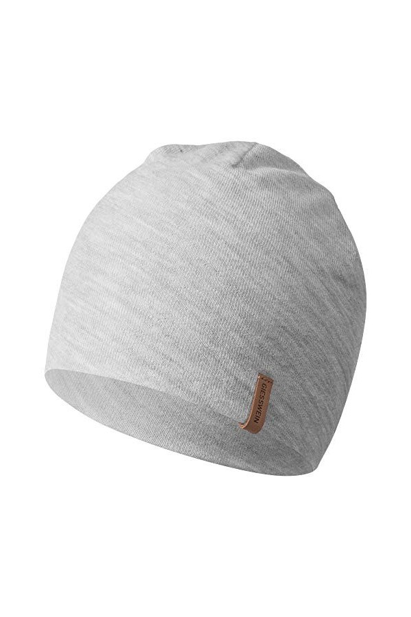 GIESSWEIN Bonnet Gehrenspitze Orange Fluo One - Casquette Fonctionnelle en Laine mérinos, Capuchon de Sport Unisexe, Chapeau 