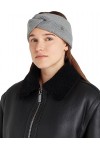 Calvin Klein RE-Lock Twisted Headband Autre Chapeau, Mid Grey Heather, OS Femme