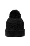 GIESSWEIN Bonnet Setzberg Vole One - Chapeau dhiver en Laine mérinos doublée, Chapeau tricoté avec Pompon et Bord, Bonnet Un