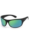 Polaroid 07886 3OL/5Z MT BLK GRN 66, Lunettes de Soleil Mixte, Noir, L