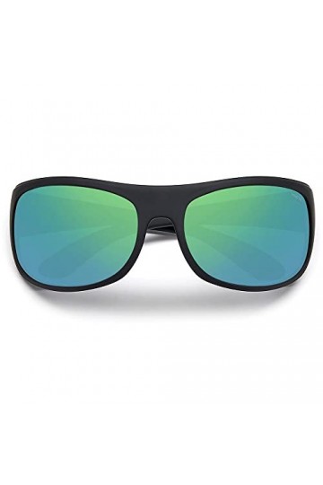 Polaroid 07886 3OL/5Z MT BLK GRN 66, Lunettes de Soleil Mixte, Noir, L