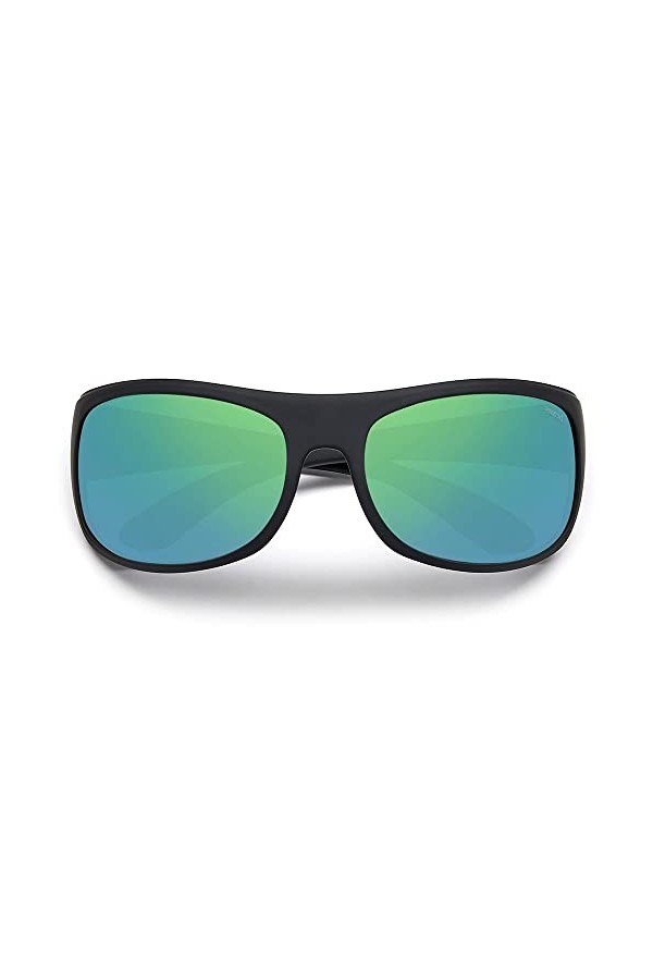Polaroid 07886 3OL/5Z MT BLK GRN 66, Lunettes de Soleil Mixte, Noir, L