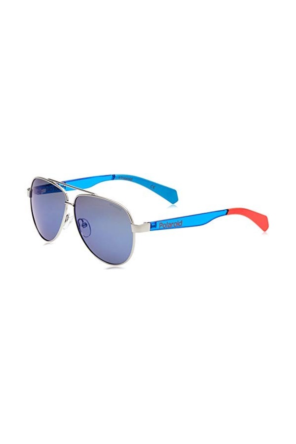 Polaroid PLD 8034/S Sunglasses, Pjp/5x Blue, 55 Mixte