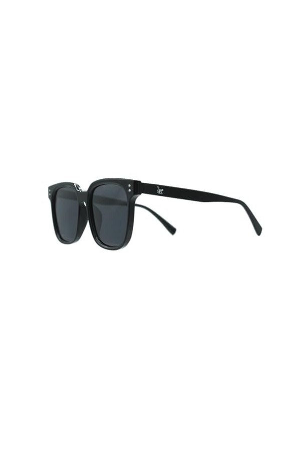 SURF MONKEY Lunettes de soleil homme et femme TR90 - Polarisées - Adulte, Noir