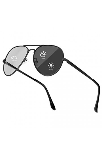 TJUTR Lunettes de soleil photochromiques Lunettes de style Lunettes de soleil de conduite Sports Photochromiques pour une pro