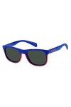 Polaroid PLD 8041/s Montures de Lunettes, RTC/M9 Blue Orange, 47 Unisex