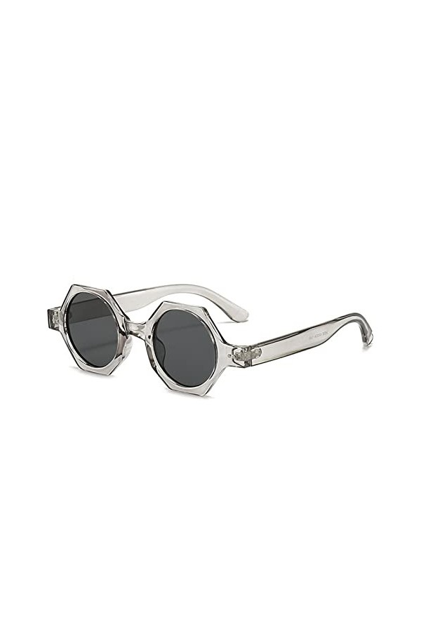 Lunettes de soleil polygonales for hommes et femmes, for vacances en plein air, plage, conduite, tendance, Shopping, cadeau 