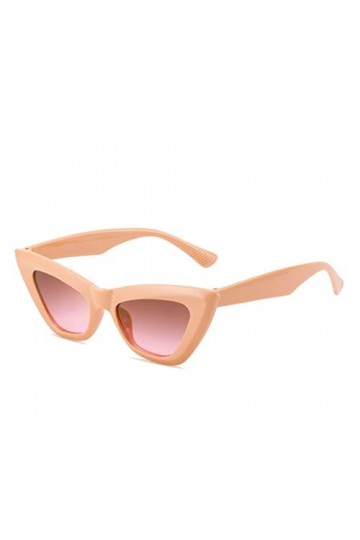 EkeNoz Lunettes de soleil triangulaires rétro for hommes et femmes, for vacances en plein air, plage, Shopping, pare-soleil, 