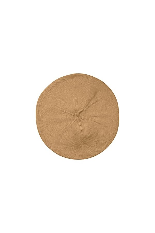 BICKLEY + MITCHELL 2174-01-9-87 Bonnet pour Femme en Cachemire et mérinos, Camel, Taille Unique
