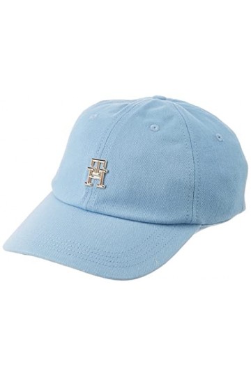 Tommy Hilfiger Casquette Femme Naturally TH Soft Casquette De Baseball, Bleu Vessel Blue , Taille Unique
