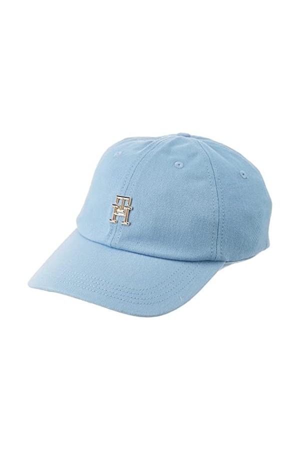 Tommy Hilfiger Casquette Femme Naturally TH Soft Casquette De Baseball, Bleu Vessel Blue , Taille Unique