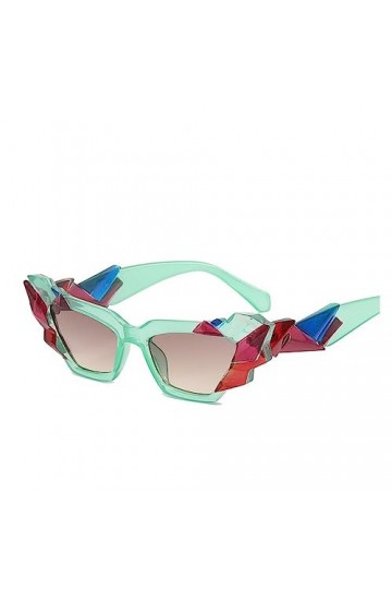 Mode femmes petit cadre bal fête lunettes de soleil banlieue UV400 pilote Sport lunettes de soleil cadeau Color : E, Size : 