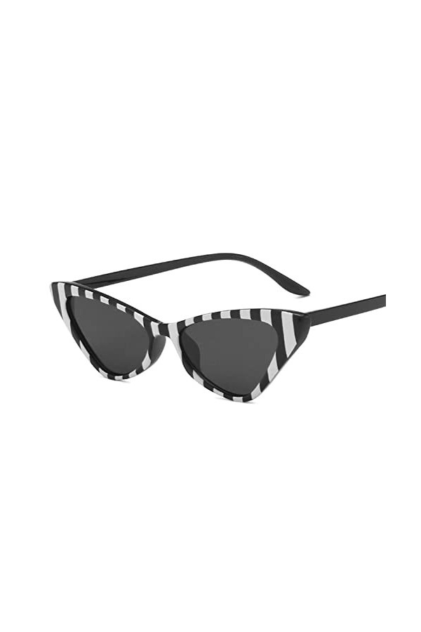 EkeNoz Lunettes de soleil rétro œil de chat, petite monture, for fête, plein air, for hommes et femmes, UV400, for conducteur