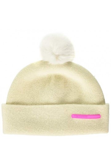 Marc Cain Sports Strickmützen Bonnet, Beige Balm 156 , Unique Taille Fabricant: 3 Femme